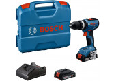 BOSCH GSB 18V-65 PROFESSIONAL Perceuse-visseuse a percussion, 2x 2.0Ah, L-Case 06019N3100
