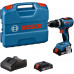 BOSCH GSB 18V-65 PROFESSIONAL Perceuse-visseuse a percussion, 2x 2.0Ah, L-Case 06019N3100