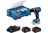 BOSCH GSB 18V-65 PROFESSIONAL Perceuse-visseuse a percussion, 2 x 4.0Ah, L-case 06019N3307