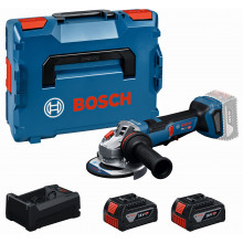 BOSCH GWS18V-11PS PROFESSIONAL meuleuse angulaire, 2× 5,0 Ah, L-BOXX 06019N4302