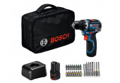BOSCH GSR 12V-32 PROFESSIONAL Perceuse-visseuse, 2x2.0Ah, Sac a outils, 24 pcs 06019N7006