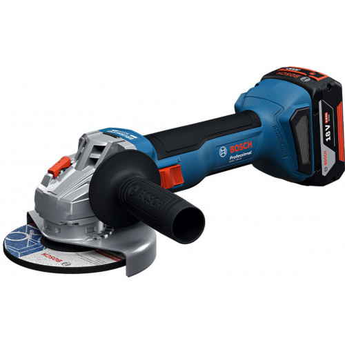 BOSCH GWS 18V-8 PROFESSIONAL Meuleuse angulaire sans fil, 1x 5,0 Ah, L-BOXX 136 06019N9005