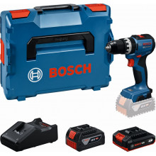 BOSCH GSB18V-52 PROFESSIONAL Perceuses-visseuses a perc, 2,0Ah+4,0Ah,L-BOXX 06019S0122