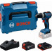 BOSCH GSB18V-52 PROFESSIONAL Perceuses-visseuses a perc, 2,0Ah+4,0Ah,L-BOXX 06019S0122