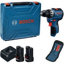 BOSCH GSR12V-31 PROFESSIONAL Perceuse-visseuse, 2x 12V/2,0Ah, coffret 06019S6003