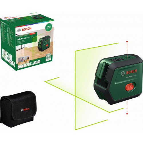 BOSCH AdvancedLevel 2G UNI Laser lignes avec fonction point d’aplomb 0603663G00