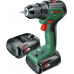 BOSCH UniversalDrill 18V-60 (2x 2,0Ah)+AL18V-20 Perceuse-visseuse sans-fil 06039D7002