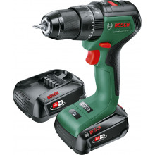 BOSCH UniversalImpact 18V-60(2x2,0Ah)+AL18V-20 Perceuse-visseuse sans-fil 06039D7102