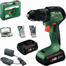 BOSCH PSB18V-60 Perceuses-visseuses a percussion, 2x2,5Ah, Coffret 06039D7304