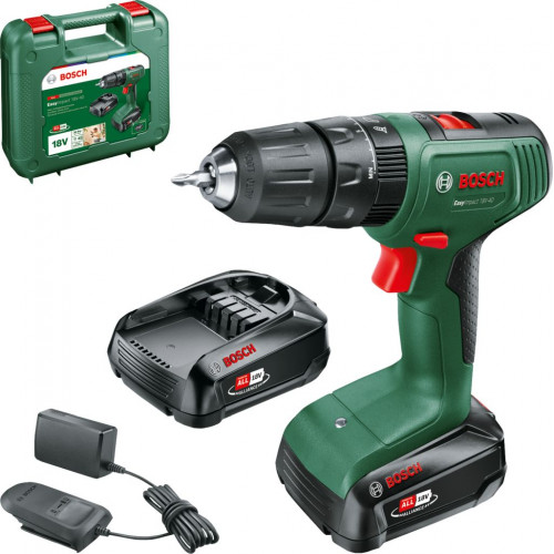 BOSCH EasyImpact 18V-40 (2x1,5Ah)+AL18V-20 Perceuse-visseuse sans-fil 06039D8102