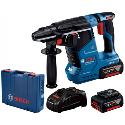 BOSCH GBH 187-LI PROFESSIONAL Marteau perforateurSDS plus, 2x 5.0 Ah Li-Ion 0611923020 BOSCH GBH 187-LI PROFESSIONAL Marteau perforateurSDS plus, 2x 5.0 Ah Li-Ion 0611923020