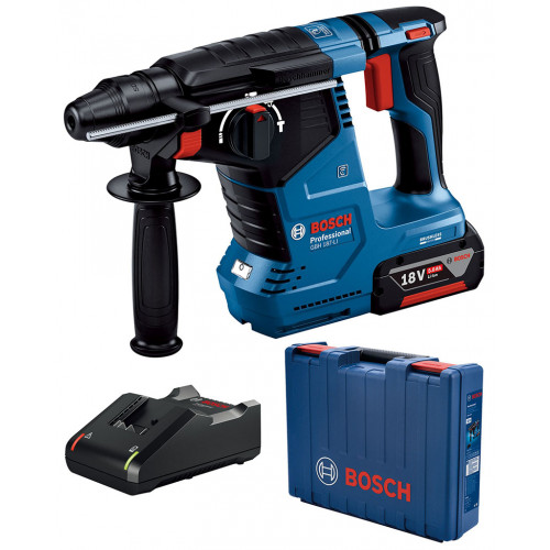 BOSCH GBH 187-LI PROFESSIONAL Marteau perforateur, 1x 5.0 Ah, Coffret 0611923020