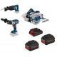 BOSCH ensemble GSB 18V-110C+GKS 18V-68GC+GSA 18V-28+1x 4Ah+2x 5,5Ah 0615990N38