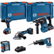 BOSCH GSB+GBH+GWS+GSA+GL+3×5+GAL PROFESSIONAL Set de 5 outils 18 V 0615A5007S