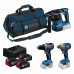 BOSCH GSR+GDX+GBH+3x5,0Ah+GAL 12V/18V-80 Professional ensemble de 3 outils 18V 0615A50093