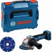 BOSCH GWS 18V-11 S PROFESSIONAL Meuleuse angulaire sans fil, L-BOXX 0615A500FP