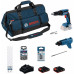 BOSCH PRO 18V GTB+GMA+2x2.0Ah+GAL18V-40-2 0615A500G8