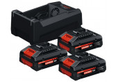 BOSCH PROFESSIONAL Set de base 3x EXBA18V-40 + GAL 12V/18V-80 0615V0005X