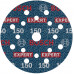 BOSCH Disque abrasif sur film EXPERT O780, 125 mm, G150 2608902411
