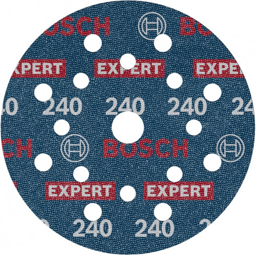 BOSCH Disque abrasif sur film EXPERT O780, 125 mm, G240 2608902413