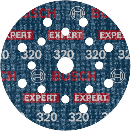 BOSCH Disque abrasif sur film EXPERT O780, 125 mm, G320 2608902414