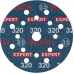 BOSCH Disque abrasif sur film EXPERT O780, 125 mm, G320 2608902414