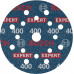 BOSCH Disque abrasif sur film EXPERT O780, 125 mm, G400 2608902415
