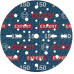 BOSCH Disque abrasif sur film EXPERT O780, 150 mm, G150 2608902443