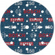BOSCH Disque abrasif sur film EXPERT O780, 150 mm, G150 2608902443