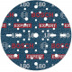 BOSCH Disque abrasif sur film EXPERT O780, 150 mm, G180 2608902444