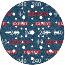 BOSCH Disque abrasif sur film EXPERT O780, 150 mm, G240 2608902454