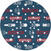 BOSCH Disque abrasif sur film EXPERT O780, 150 mm, G320 2608902455