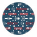 BOSCH Disque abrasif sur film EXPERT O780, 150 mm, G60 2608902430