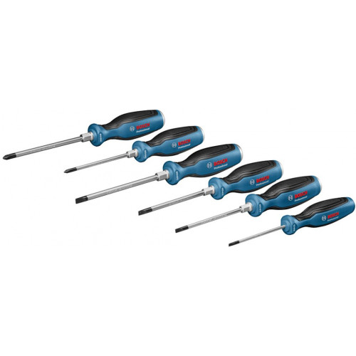 BOSCH Set combiné Set de 6 tournevis plat/PH PROFESSIONA 1600A016BF