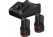 BOSCH 2× GBA 12V 2.0Ah + GAL 12V-40 set de base 1600A019R8
