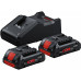 BOSCH 2× ProCORE18V 4.0Ah + GAL 18V-40 1600A01BA3