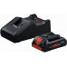 BOSCH 1 batterie ProCORE18V 4.0Ah + GAL 18V-40 PROFESSIONAL Set de base 1600A01U7U