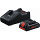 BOSCH 1 batterie ProCORE18V 4.0Ah + GAL 18V-40 PROFESSIONAL Set de base 1600A01U7U