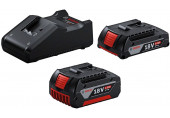 BOSCH Set de base 1 x GBA 18V 2.0Ah + 1 x GBA 18V 4.0Ah + GAL 18V-40 1600A01ZS9