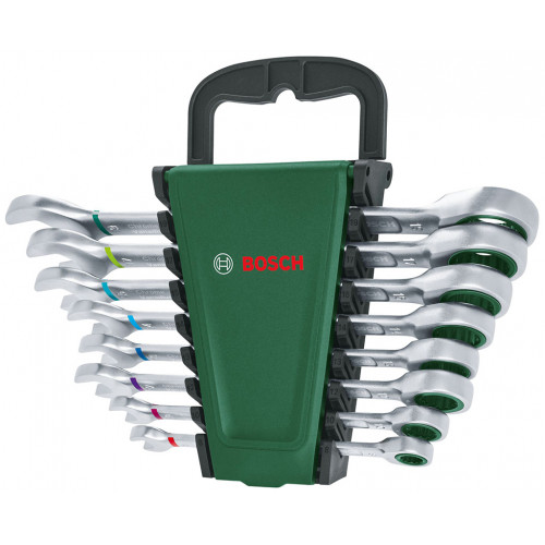 BOSCH Set de 8 clés mixtes a cliquet 1600A027PS