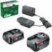 BOSCH Starter Set 18 V Chargeur et 2× batterie 1600A027U9