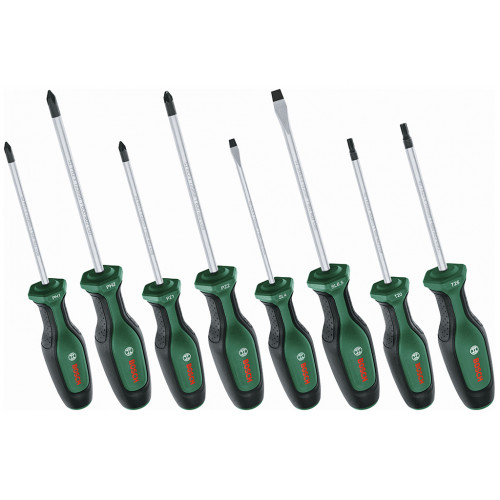 BOSCH Set de 8 tournevis 1600A02BX8