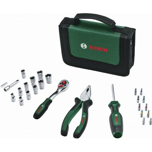 BOSCH Set d’outils a main "Mobility" 26 pieces 1600A02BY2