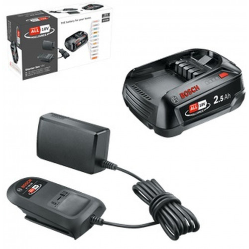 BOSCH Kit de démarrage 18V Alliance - 1× batterie 2,0 Ah et chargeur 1600A02CK7