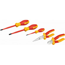 BOSCH Set mixte d’outils a main VDE 5 pieces 1600A02NG2