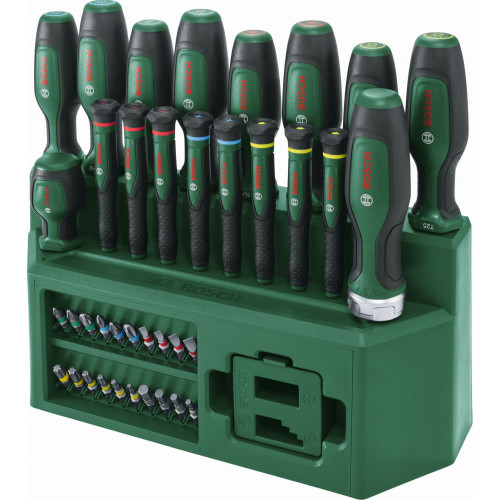 BOSCH Set de 39 tournevis mixtes 1600A02Z9L