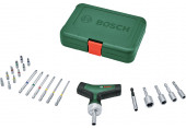BOSCH Poignée en T avec cliquet - Set 1600A02Z9T