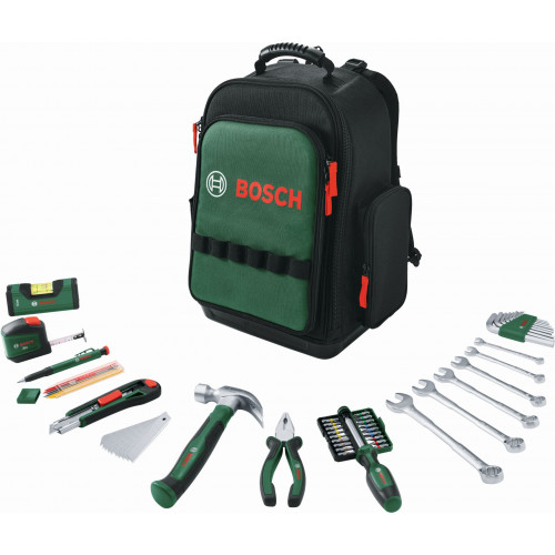 BOSCH Ensemble de sac a dos d’outils 60 pieces 1600A02ZA1