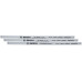 BOSCH 3 lames de scie a métaux de 150 mm a 24 dpp 1600A032UL