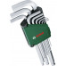BOSCH Set de 9 clés a six pans 1600A032V1